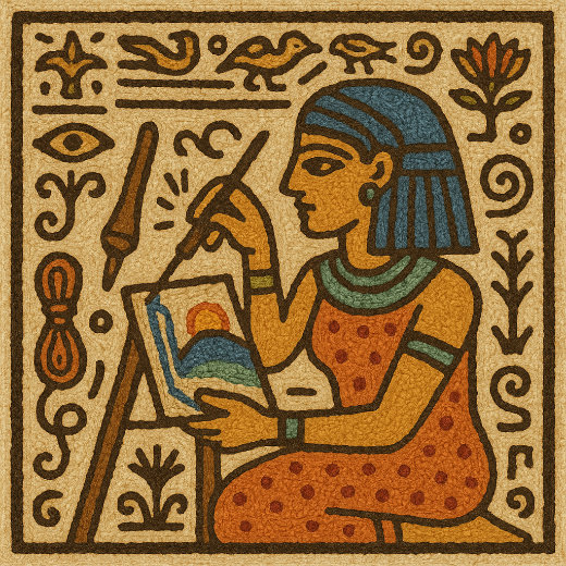 punch needle egyiptom